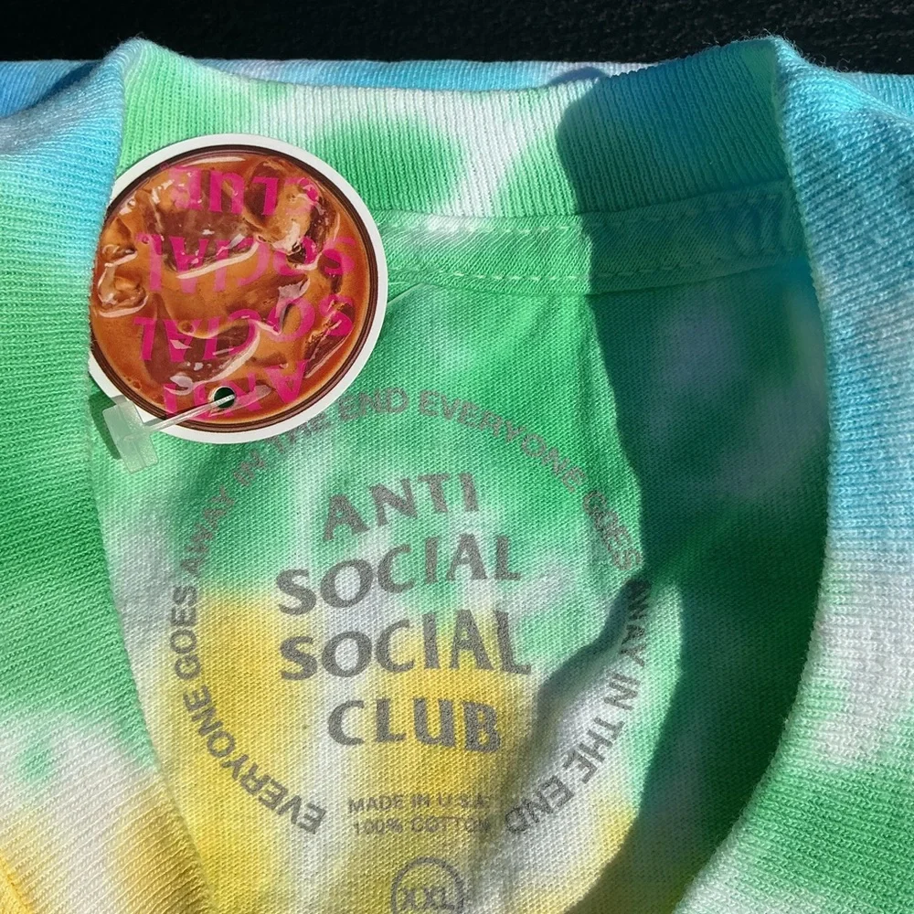 Anti Social Social Club Kids Tie-Dye Long-sleeve T-Shirt - Picture 2 of 6